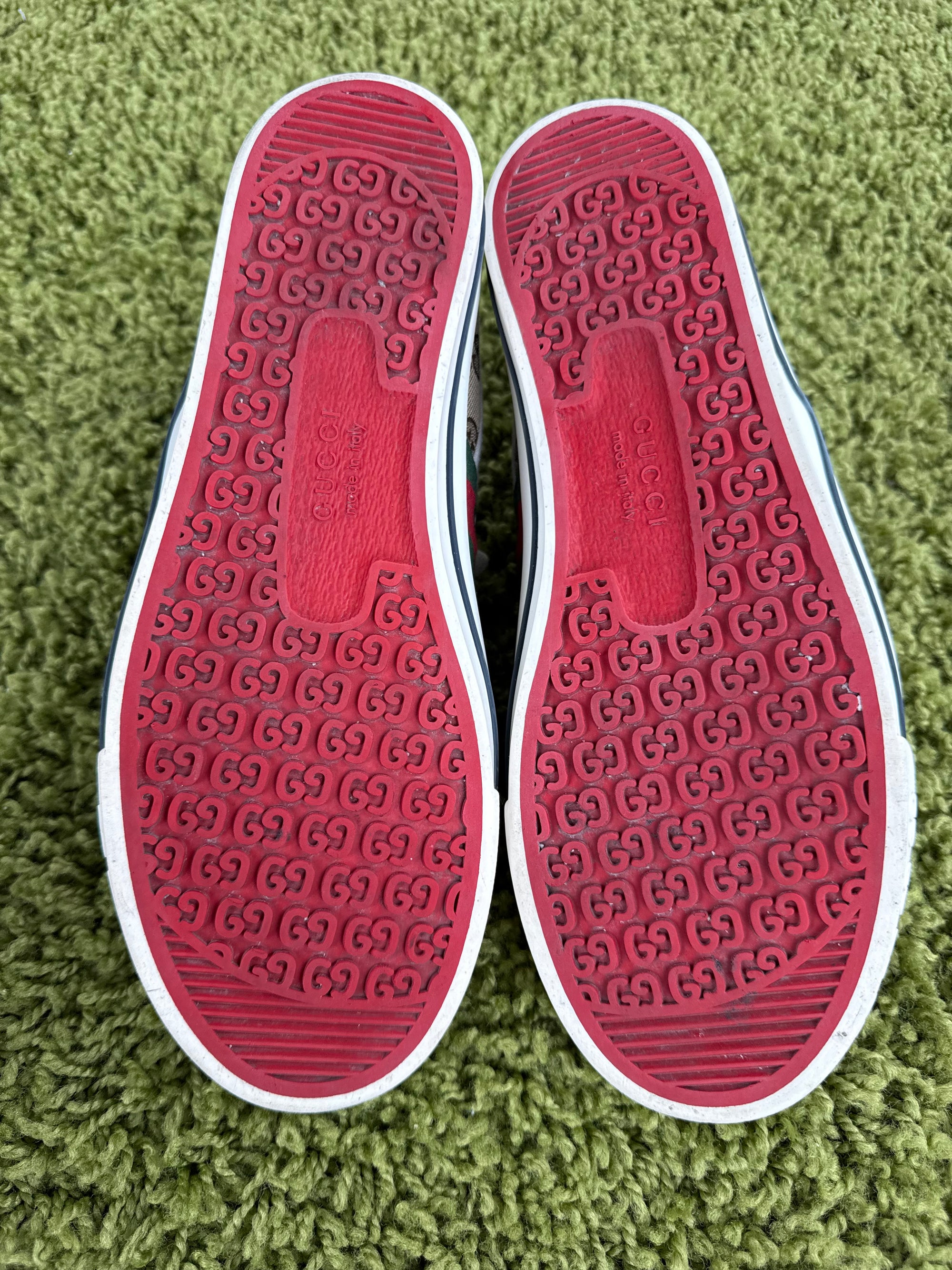Gucci Tennis Low Beige 9+