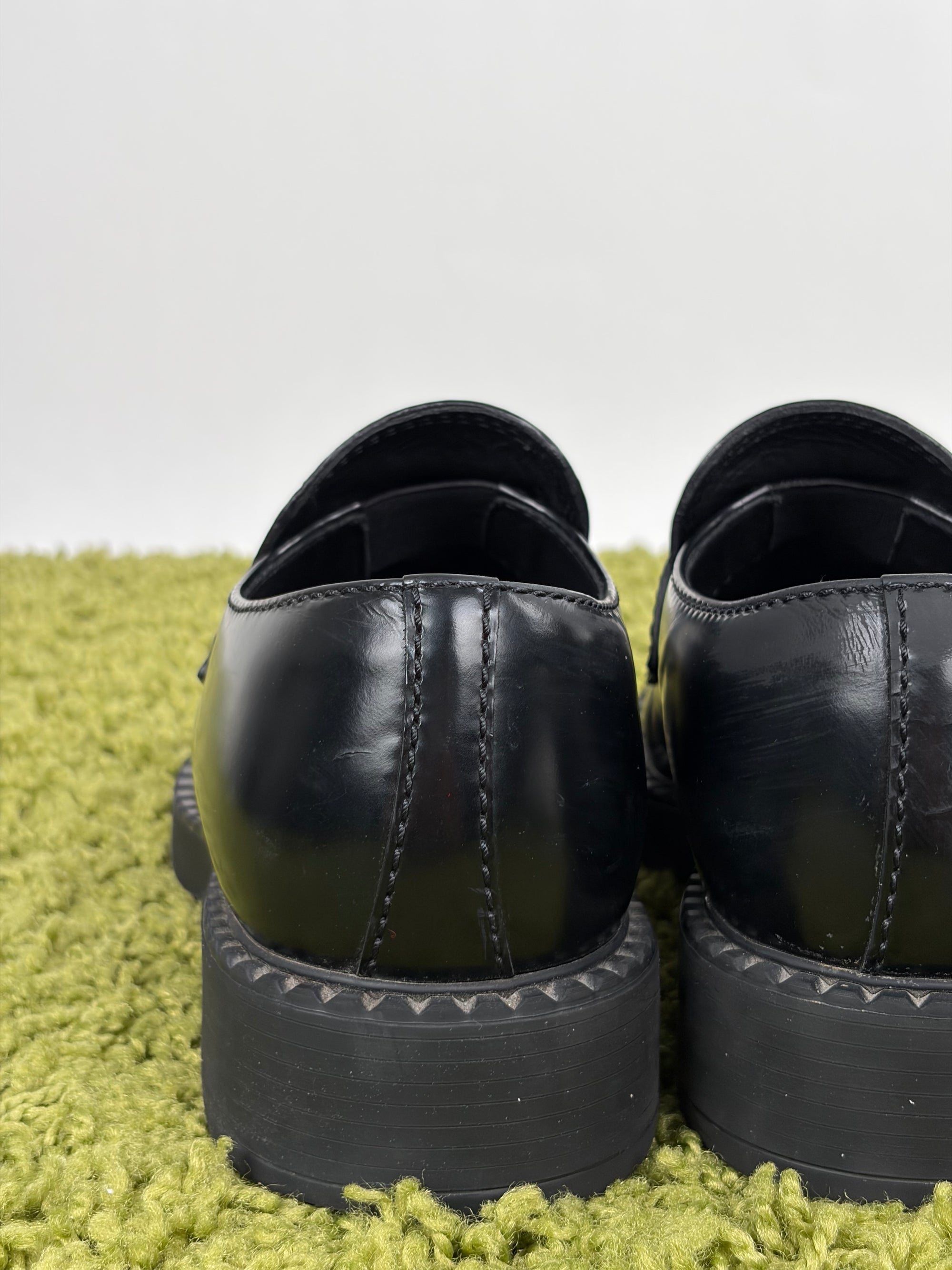 Mocassino Prada Size 8.5=42.5 neri
