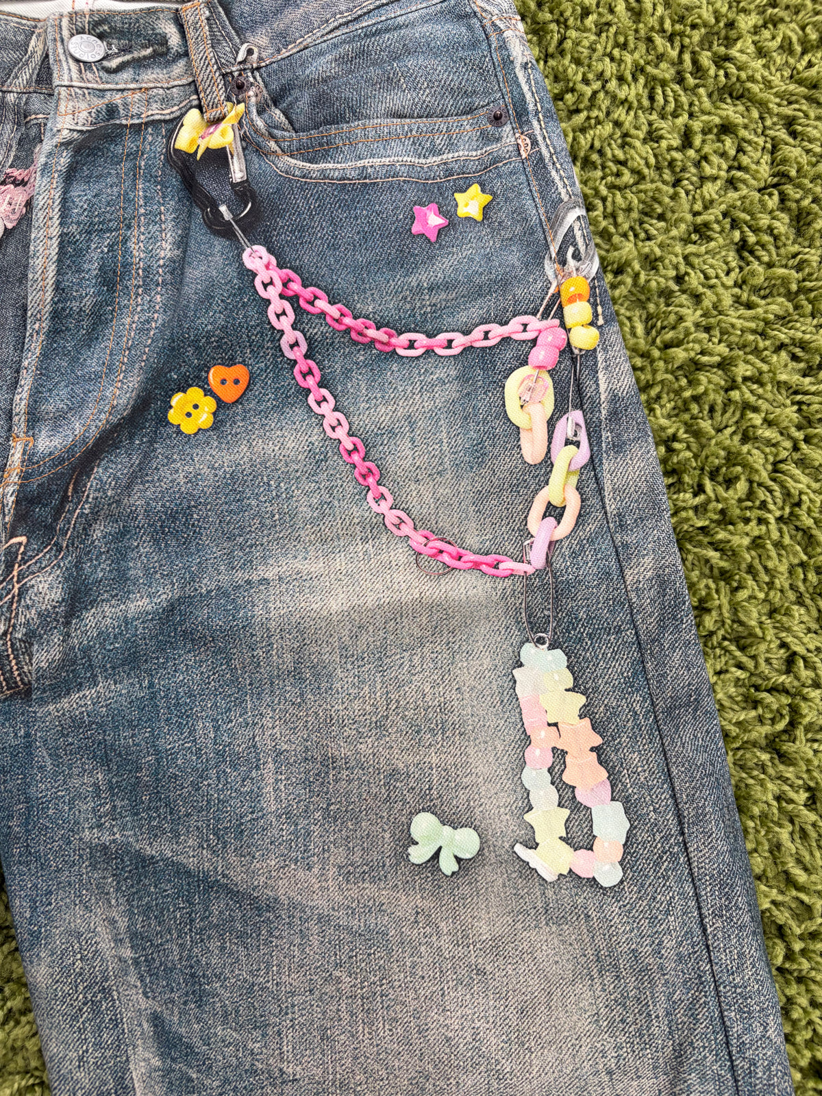Jeans Acne Studios In Denim Multicolor 46