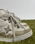 Louis vuitton skate Size 6=40 calza 41 beige e bianca