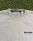 Maglione Palm Angels Beige Chiaro L