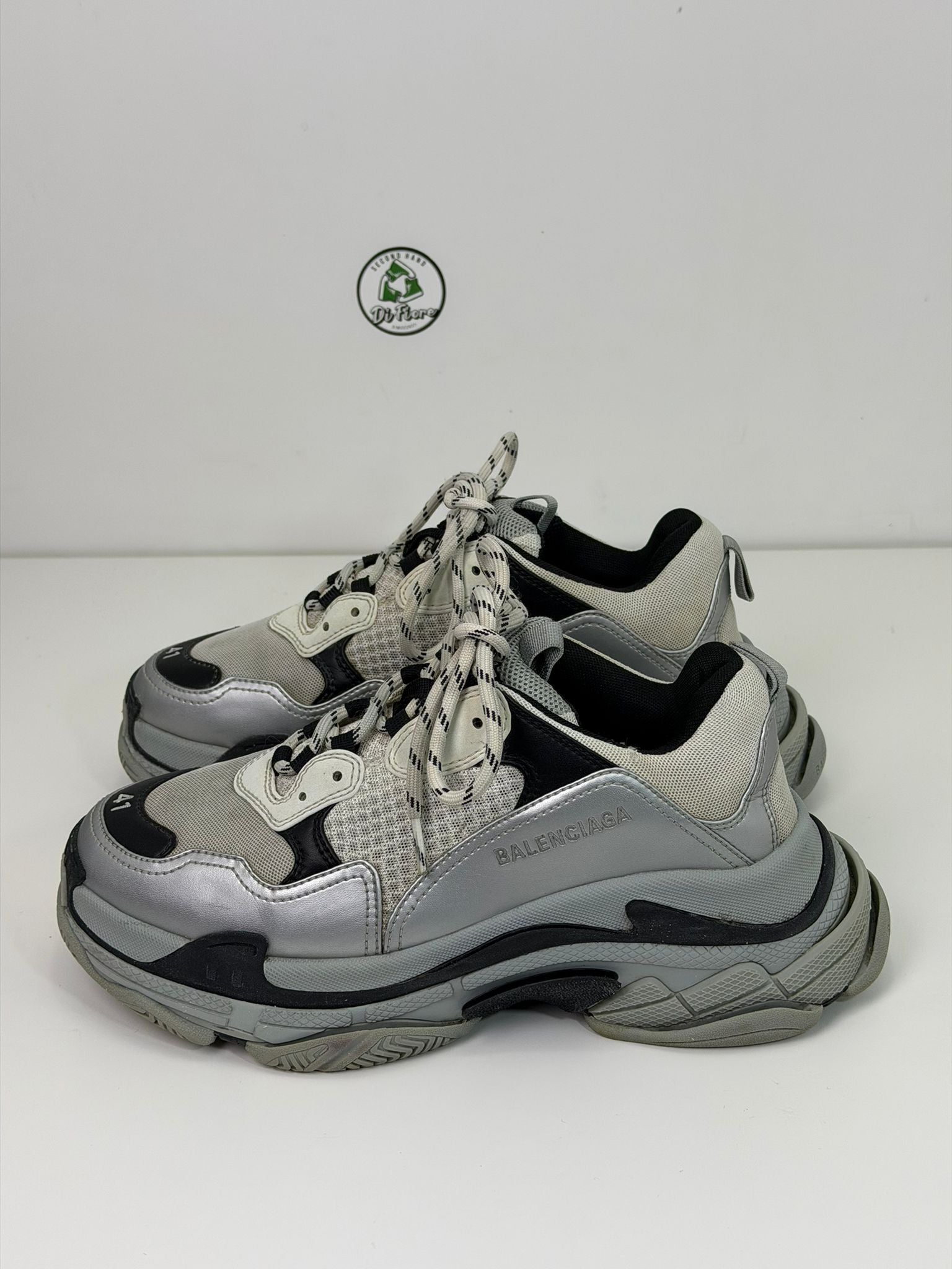 Balenciaga Triple S Size 41 grigia e nera