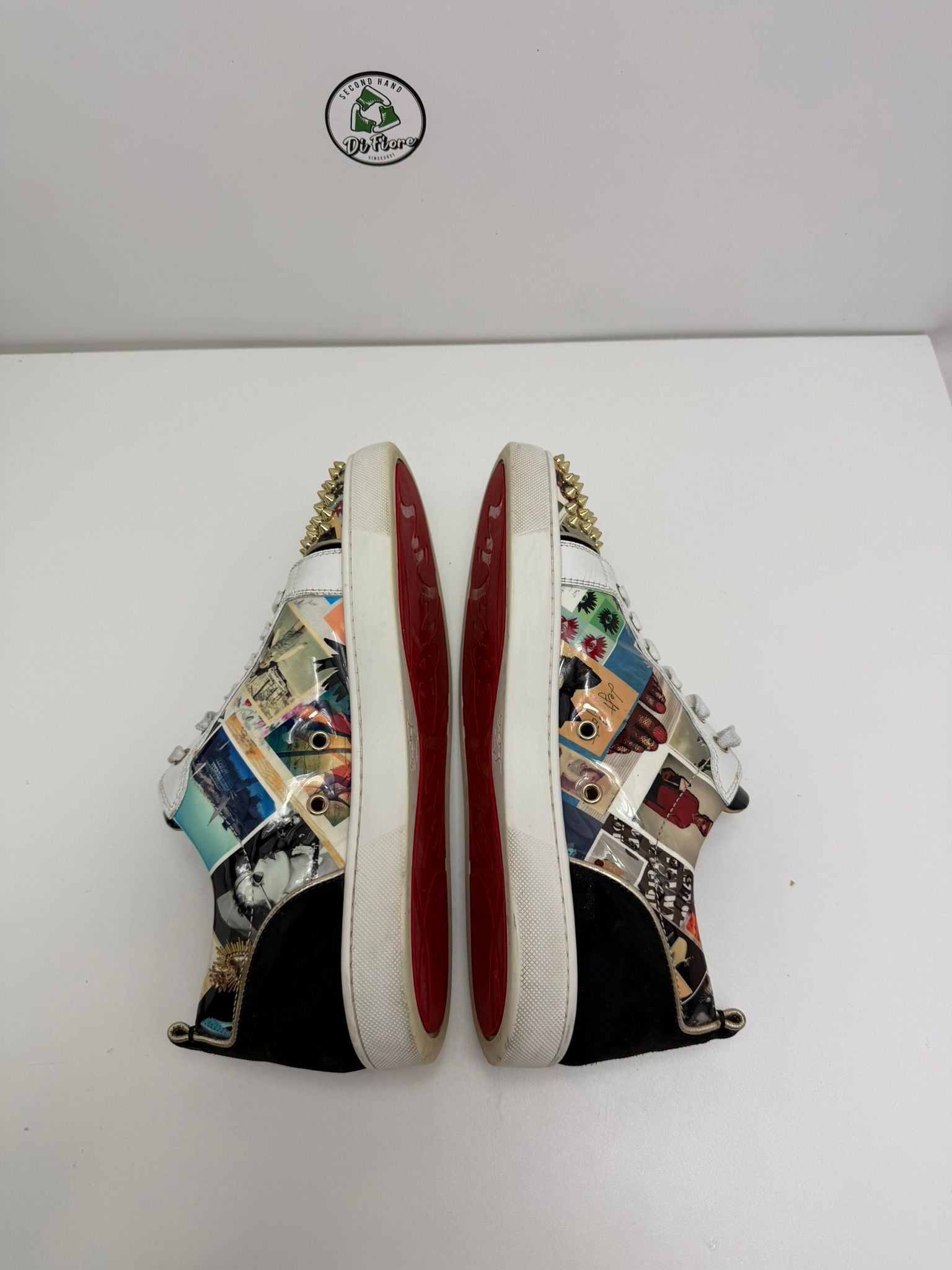 Christian Louboutin 43 basse multicolore