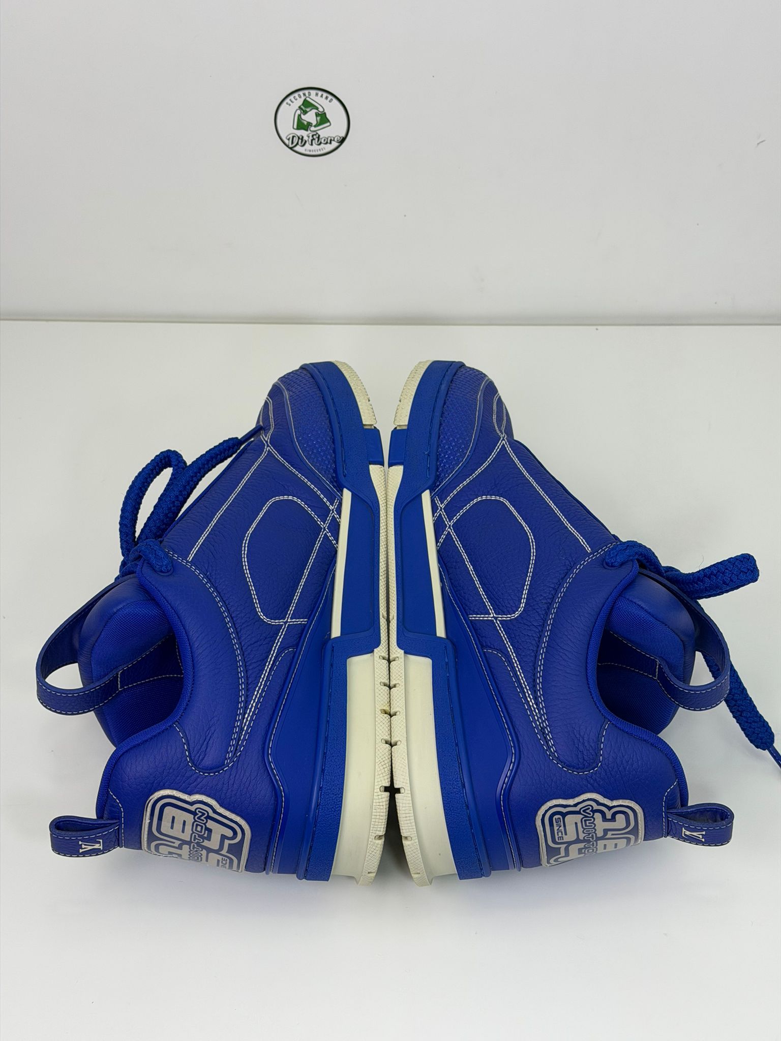 Louis Vuitton skate Size 12=46 veste 47 blu