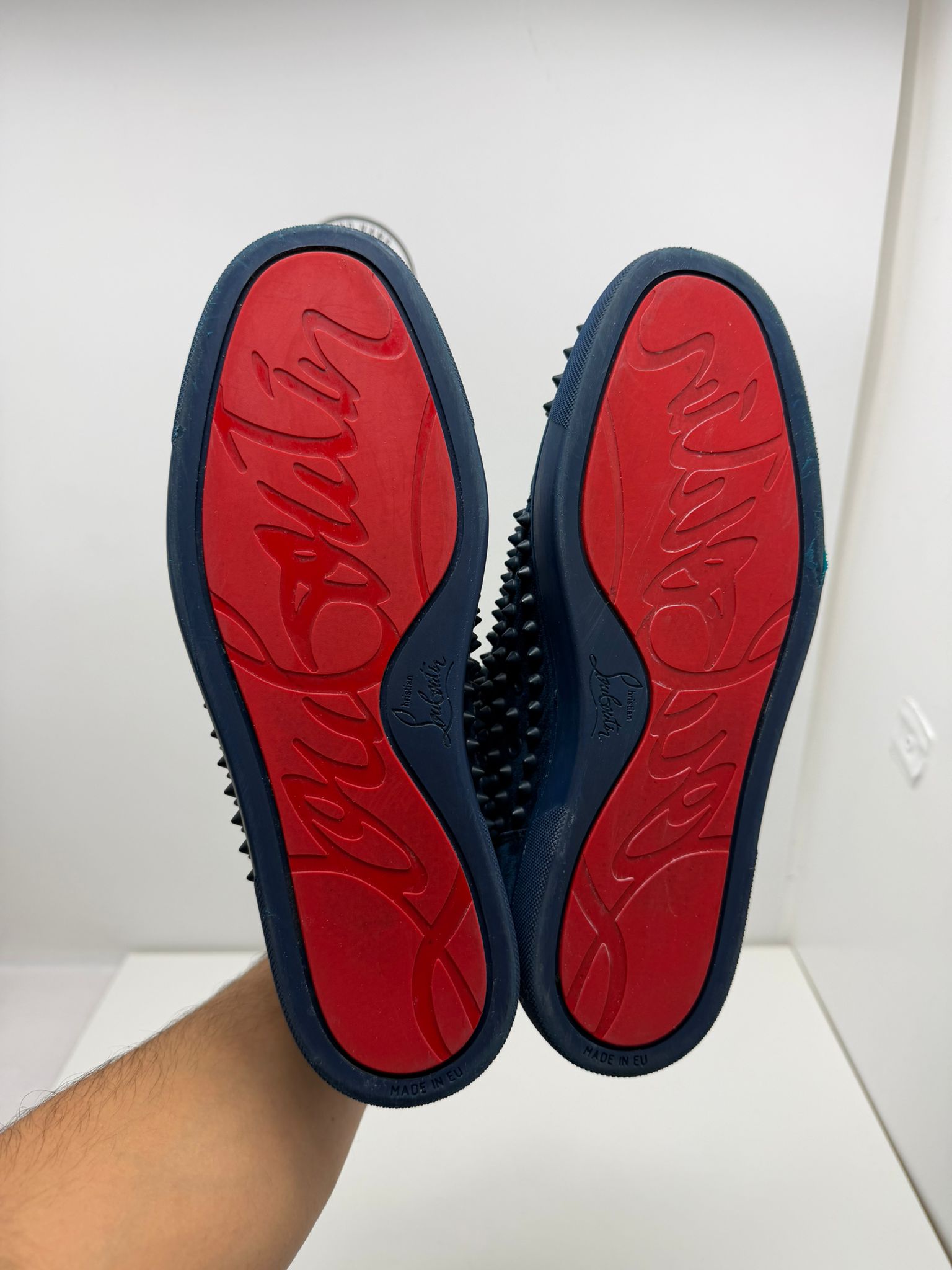 Christian Louboutin 41 blu alta