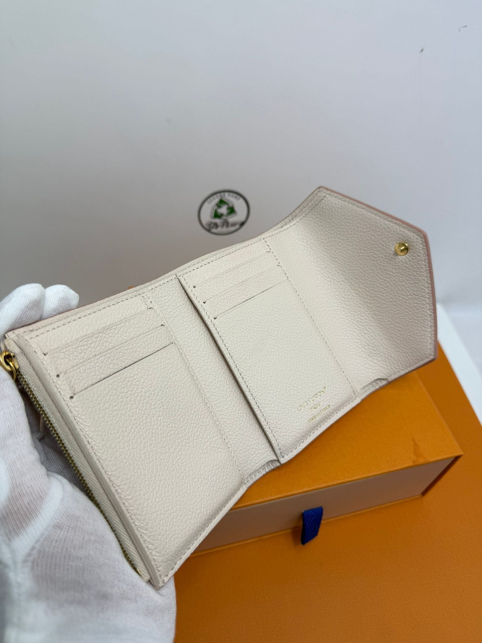 Louis Vuitton wallett monogram empreinte in pelle