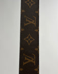 Cintura Louis Vuitton X NBA Blu Marrone 95/38 110cm