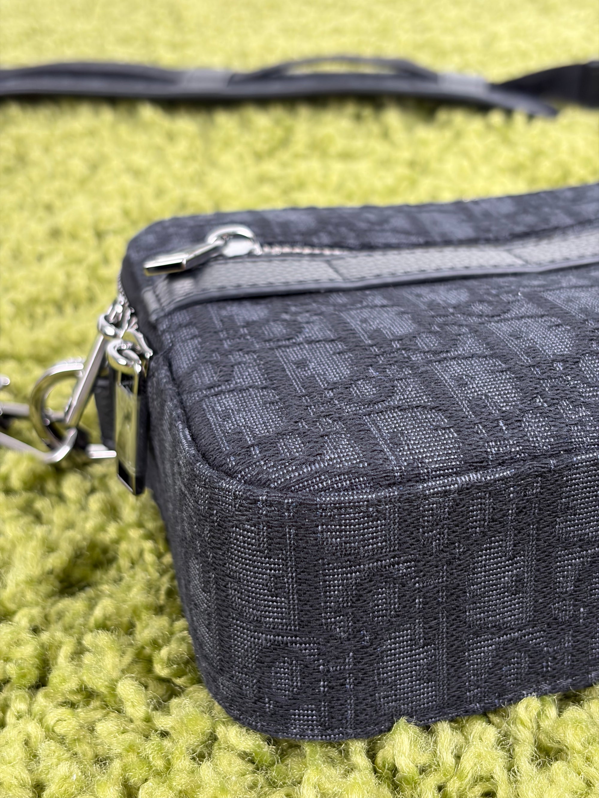Borsello Dior monogram nero