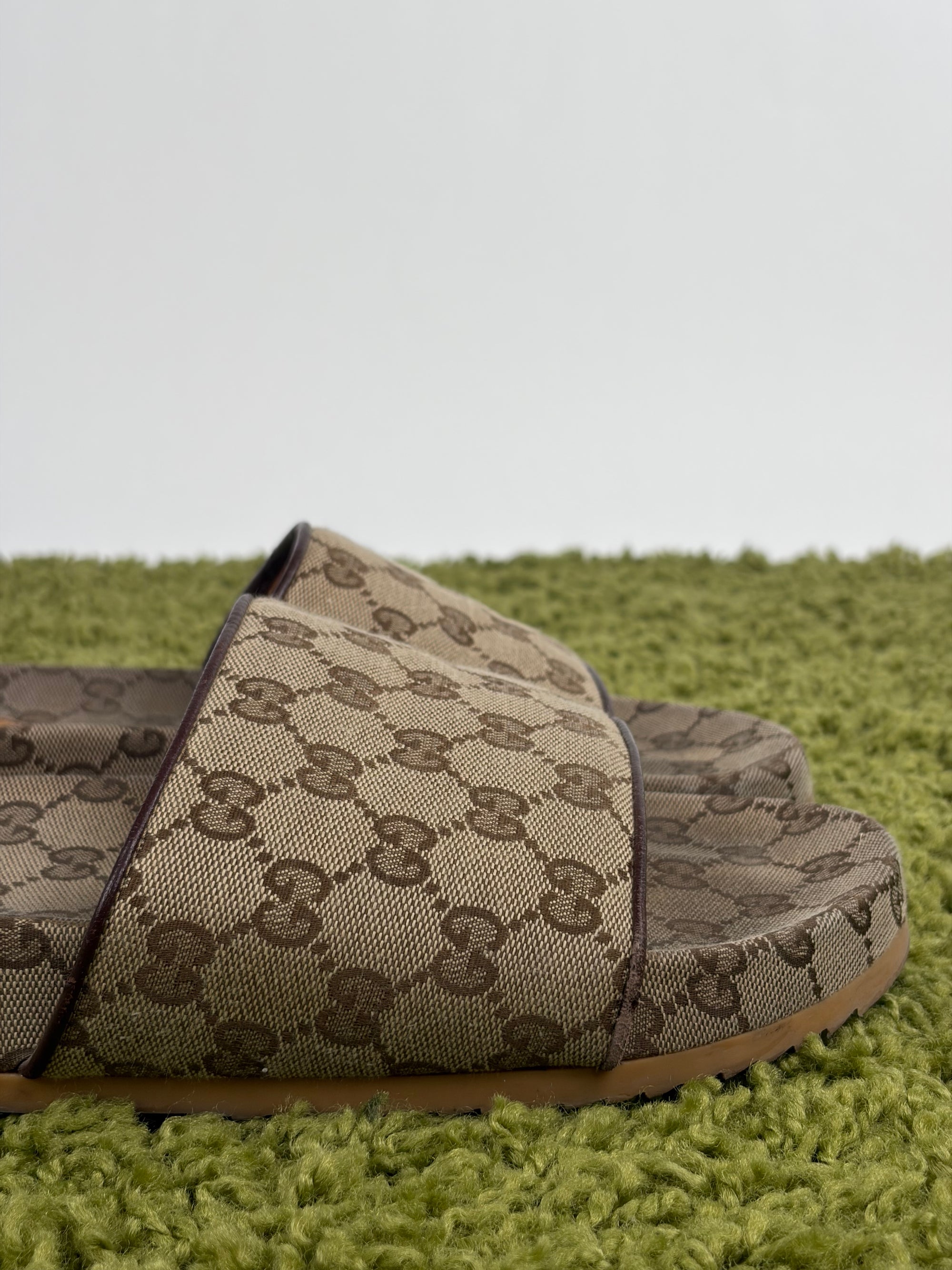 Sandali Gucci Size 10=44 beige e marroni