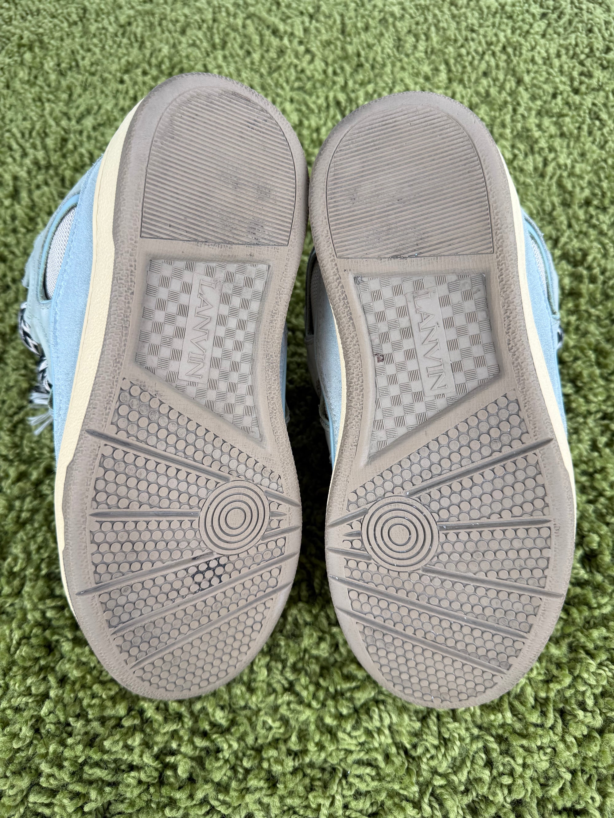 Lanvin Curb Sneaker Azzurre 42