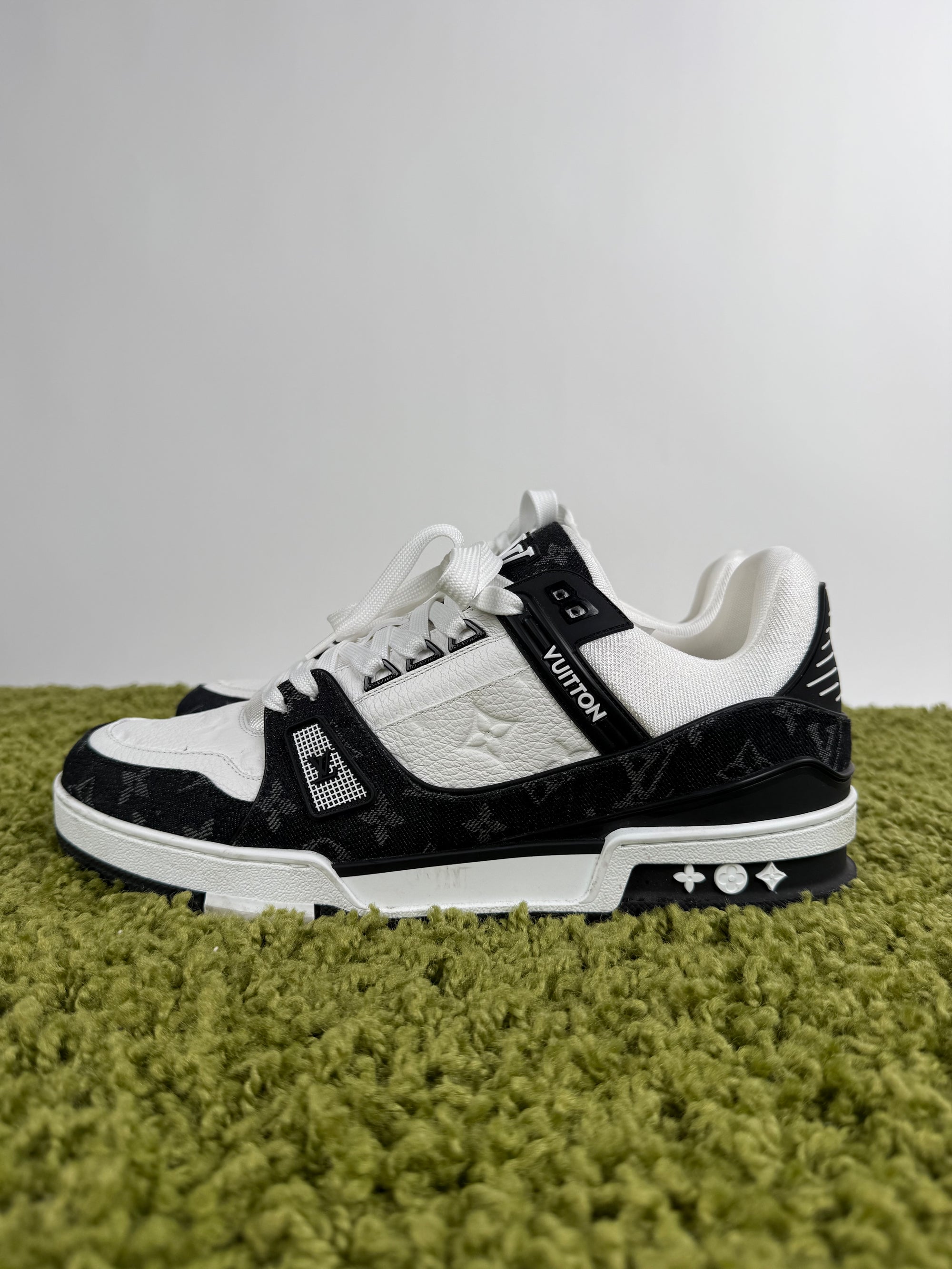 Louis Vuitton Trainer in denim Nero 10