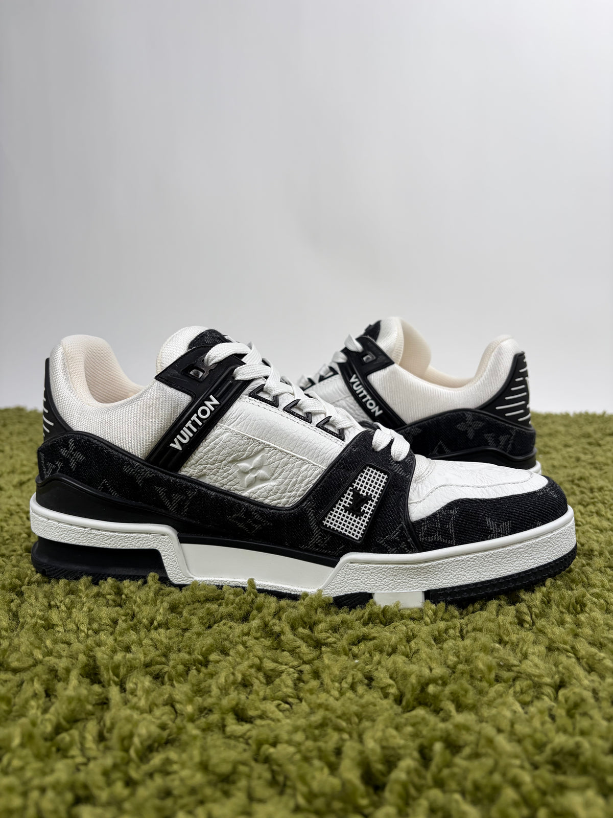 Louis Vuitton Trainer Denim Nera 6