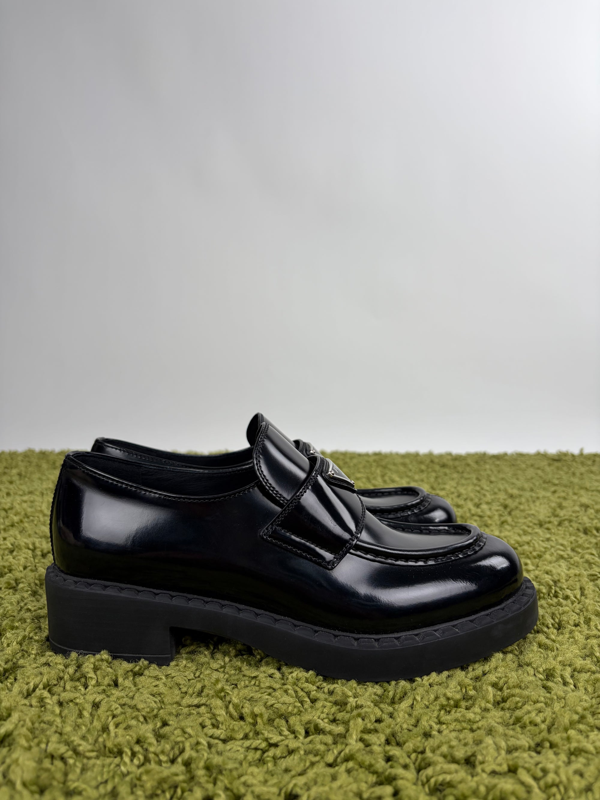 Mocassino Prada Size 38.5 nero