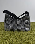 Borsa Prada Re Edition Nera con Cristalli