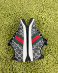 Gucci Ace Size 6.5=40.5 calza 41 nere verdi e rosse