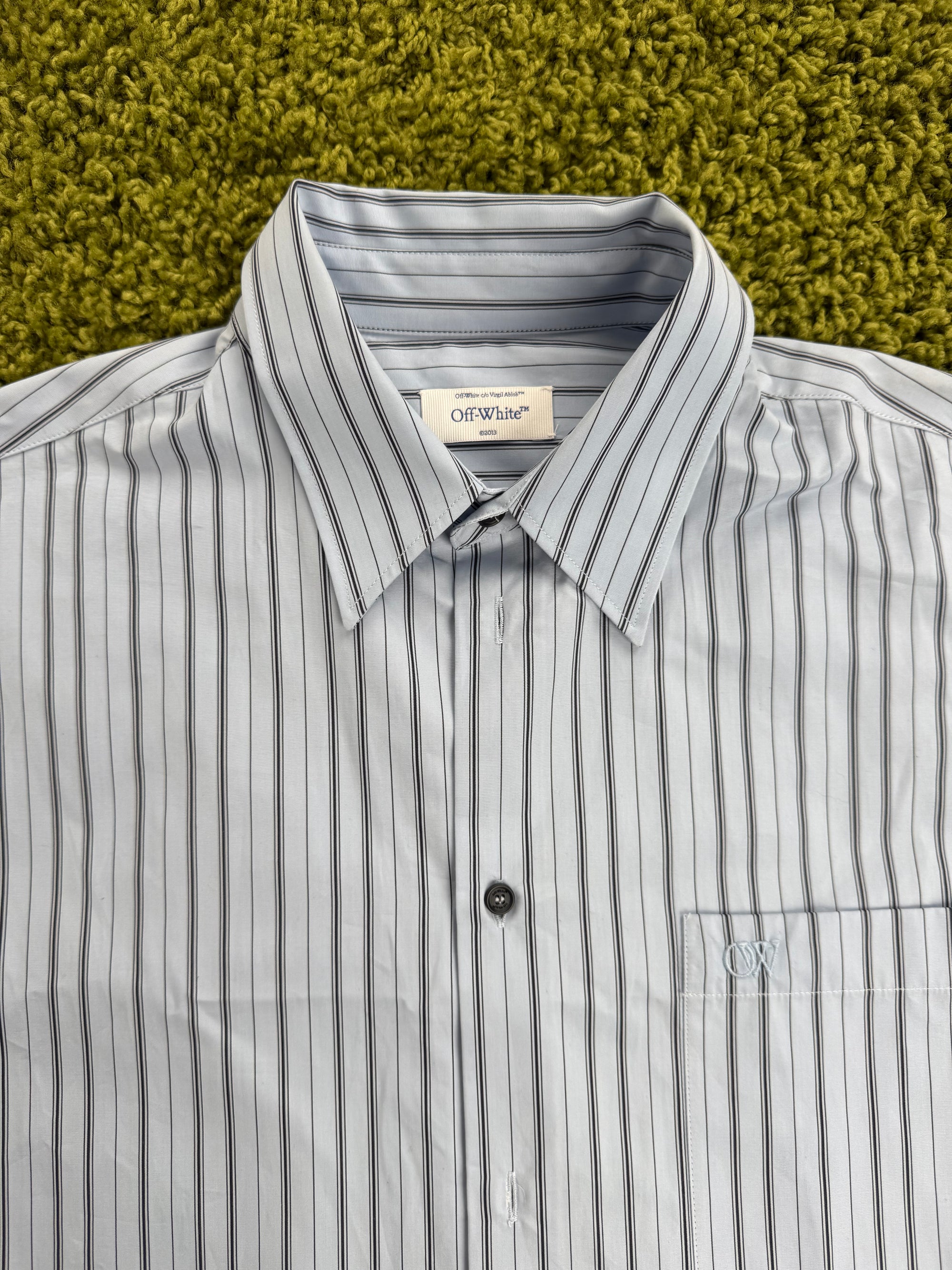 Camicia Off White azzurra M