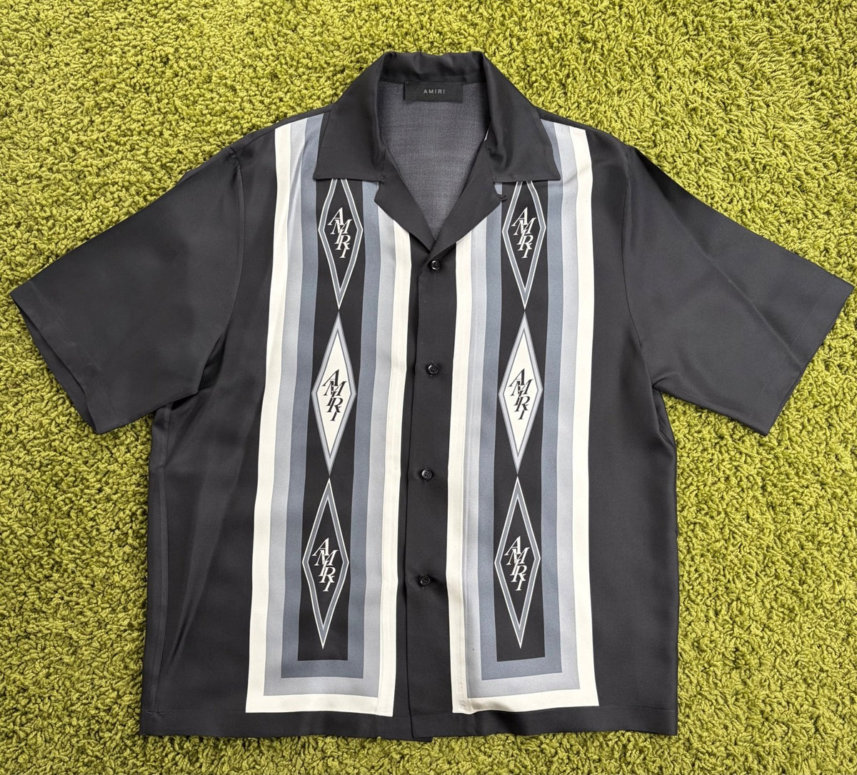 Camicia Amiri Diamond Nera 54 - Second Hand Di Fiore