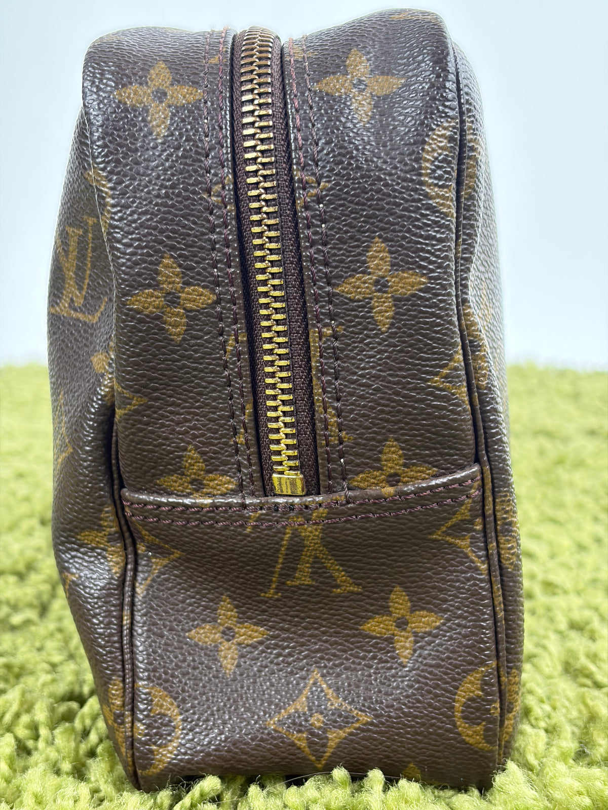 Beauty Case Louis Vuitton Marrone