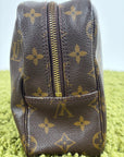 Beauty Case Louis Vuitton Marrone