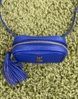 Borsa a spalla Saint Laurent Baby LoubBlu