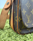 Borsa a tracolla Louis Vuitton Cartouchière Marrone