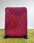 Trolley louis vuitton horizon 55 fucsia e arancione