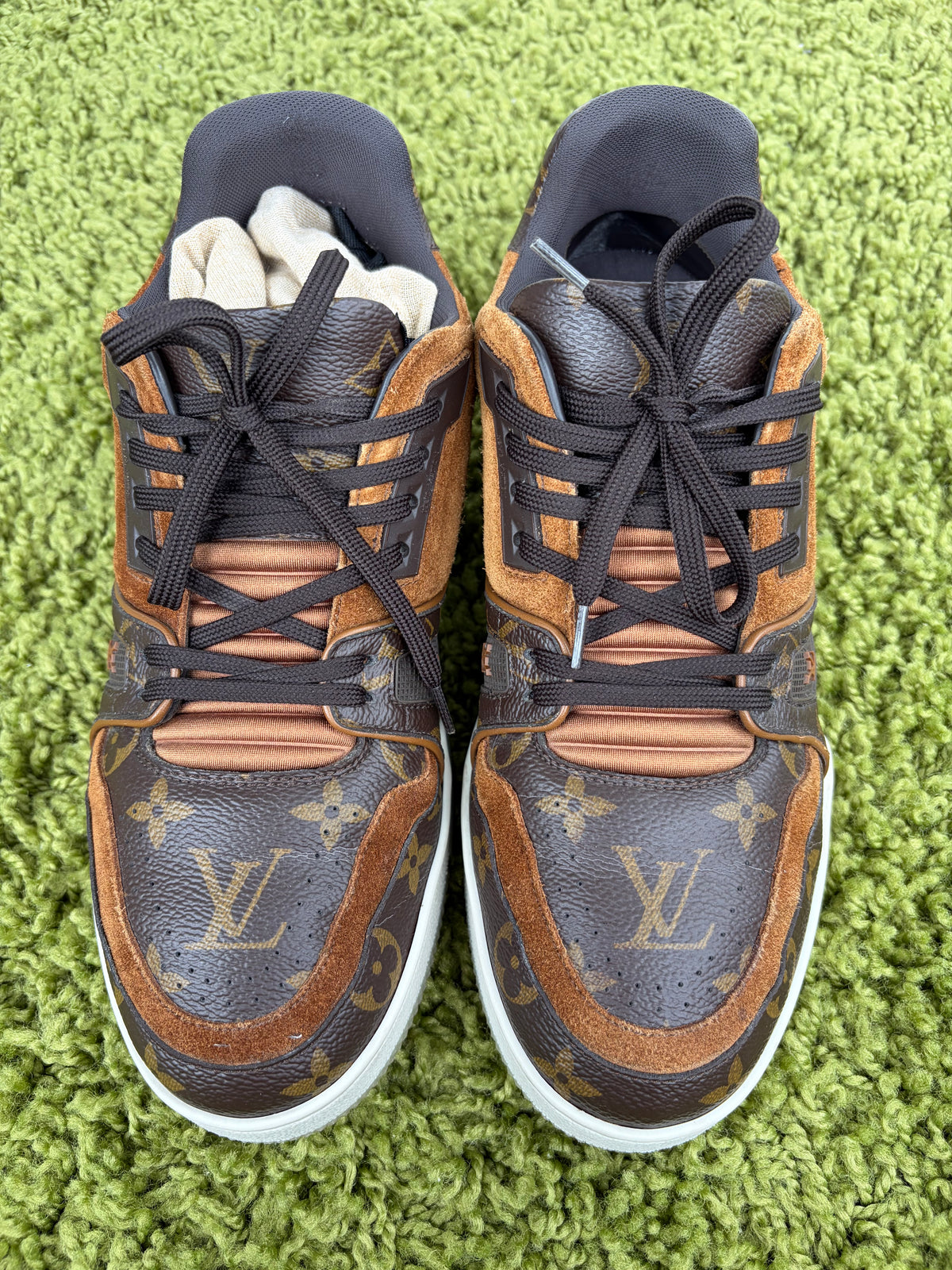 Louis Vuitton Trainer Marrone 6.5