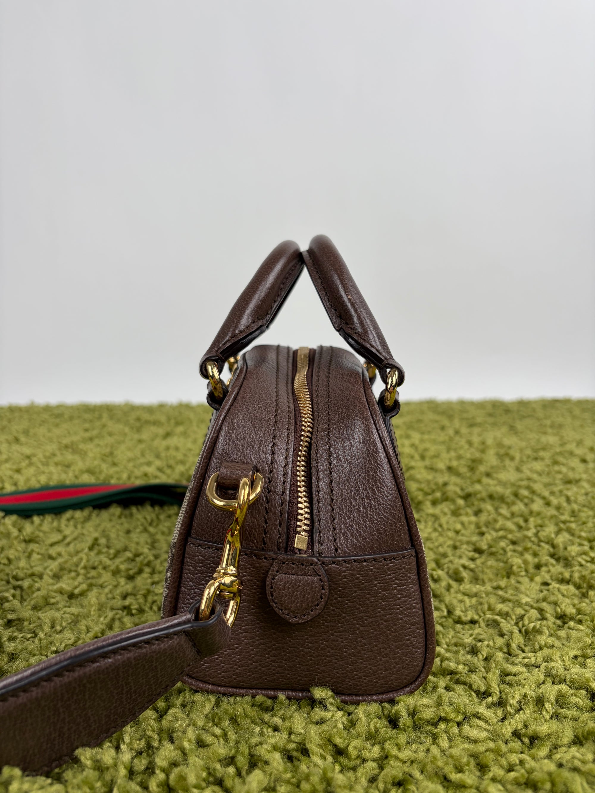 Borsa Gucci marrone beige e marrone