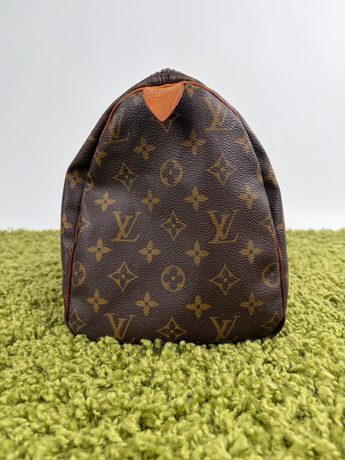 Borsa Louis Vuitton Speedy Marrone