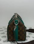 borsa Louis Vuitton Bandoulier 35 marrone e verde