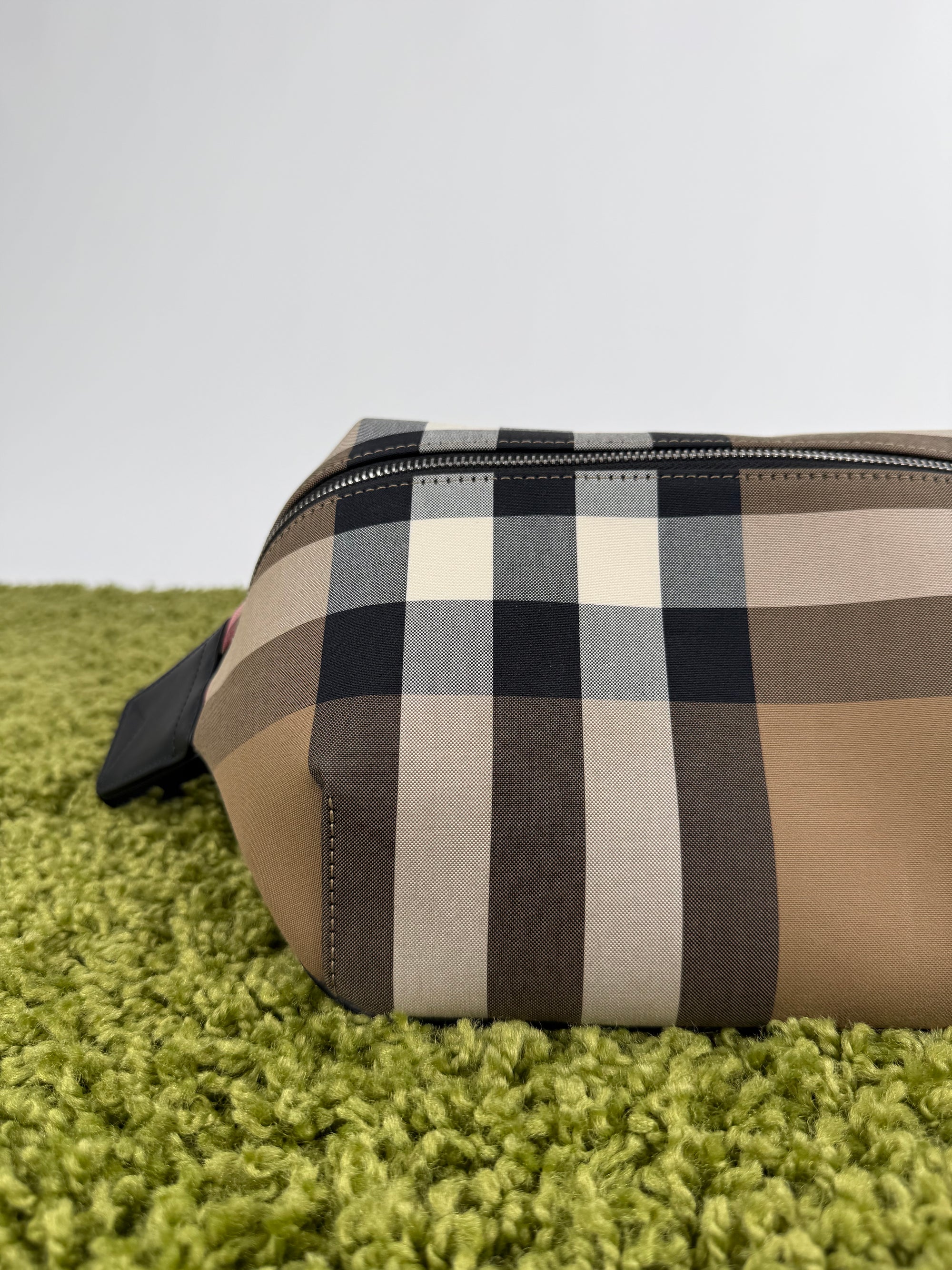 Marsupio Sonny Canvas Check Burberry Marrone