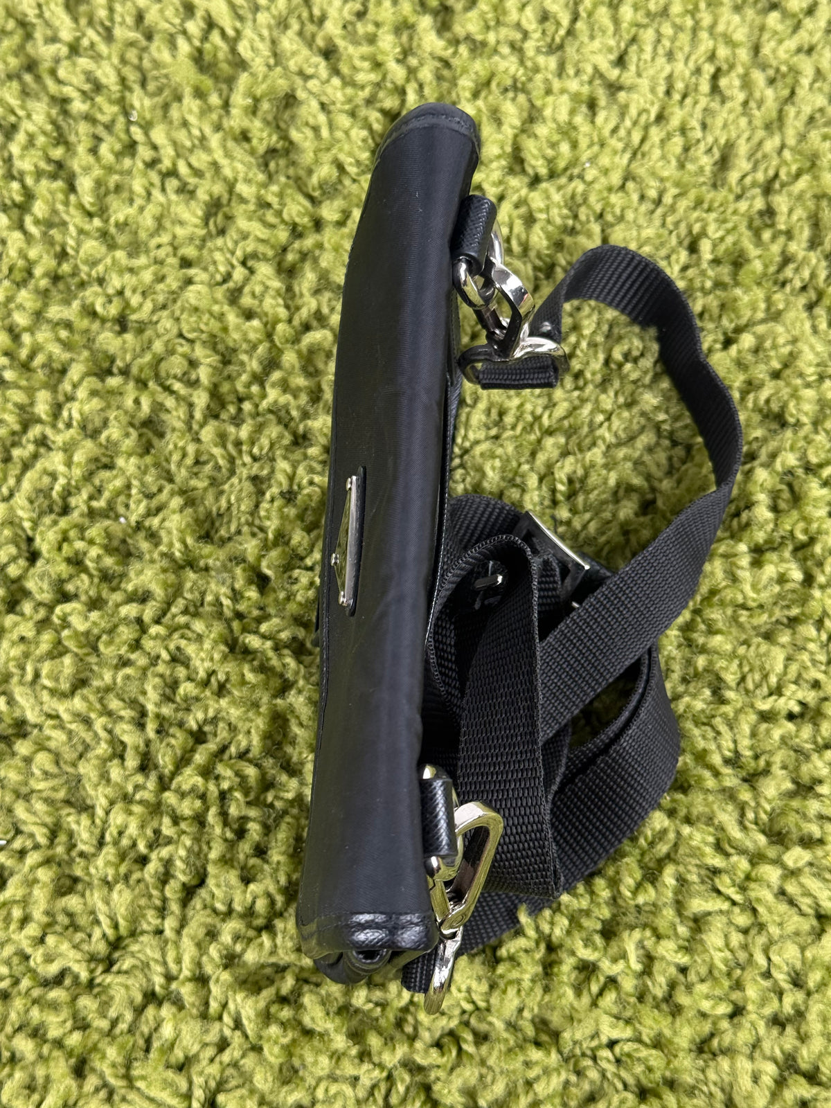 Porta Smartphone Prada in Re Nylon Nero