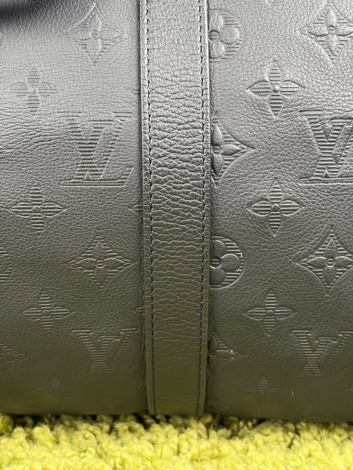 Borsone keepall Louis Vuitton Bandoulière 50 Nera