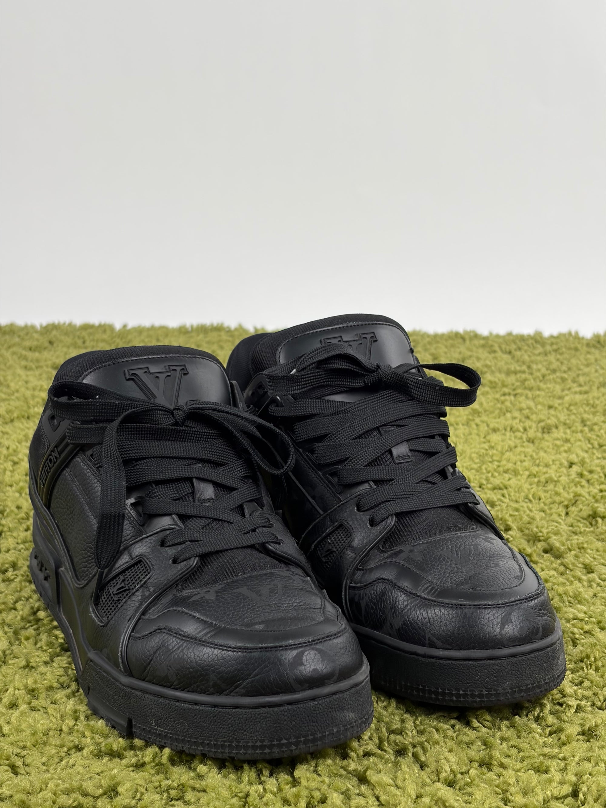 Louis vuitton trainer Size 8=42 calza 43 nera