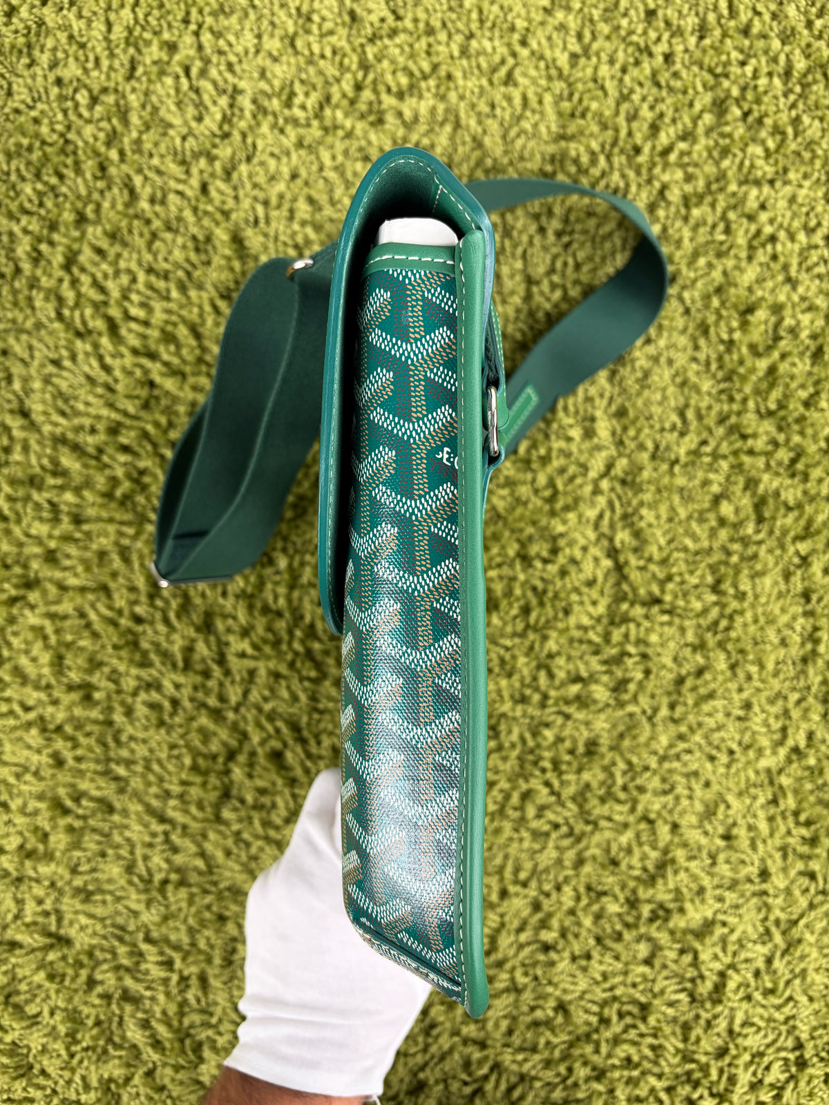 Borsa a tracolla Coursier Goyard Verde