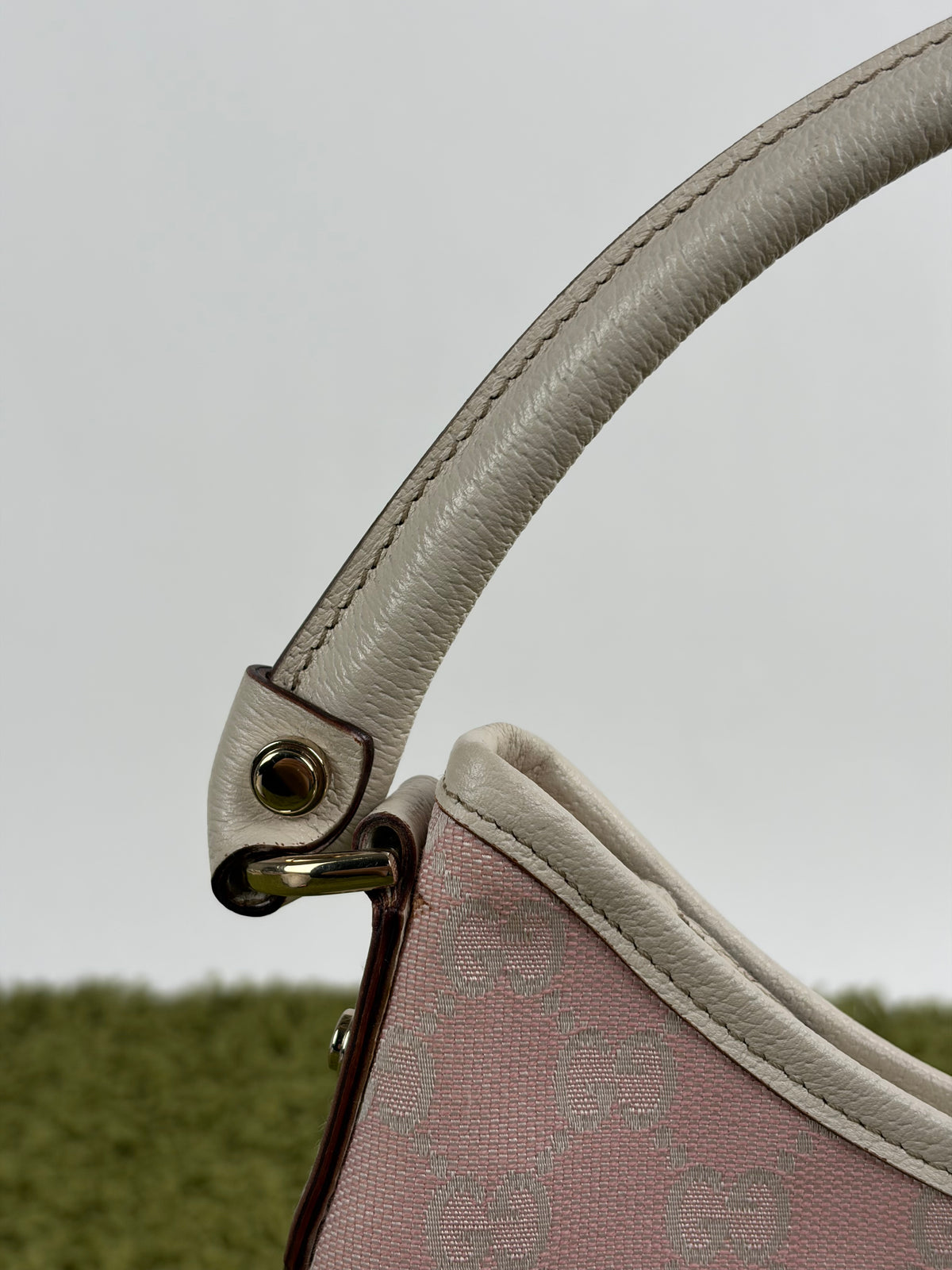 Borsa Gucci Abbey D-Ring Hobo Rosa