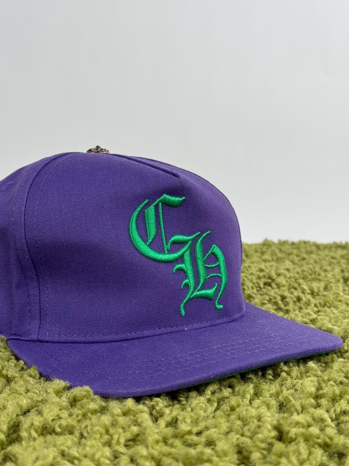 Cappello Chrome Hearts Viola Verde 53-60 - Second Hand Di Fiore