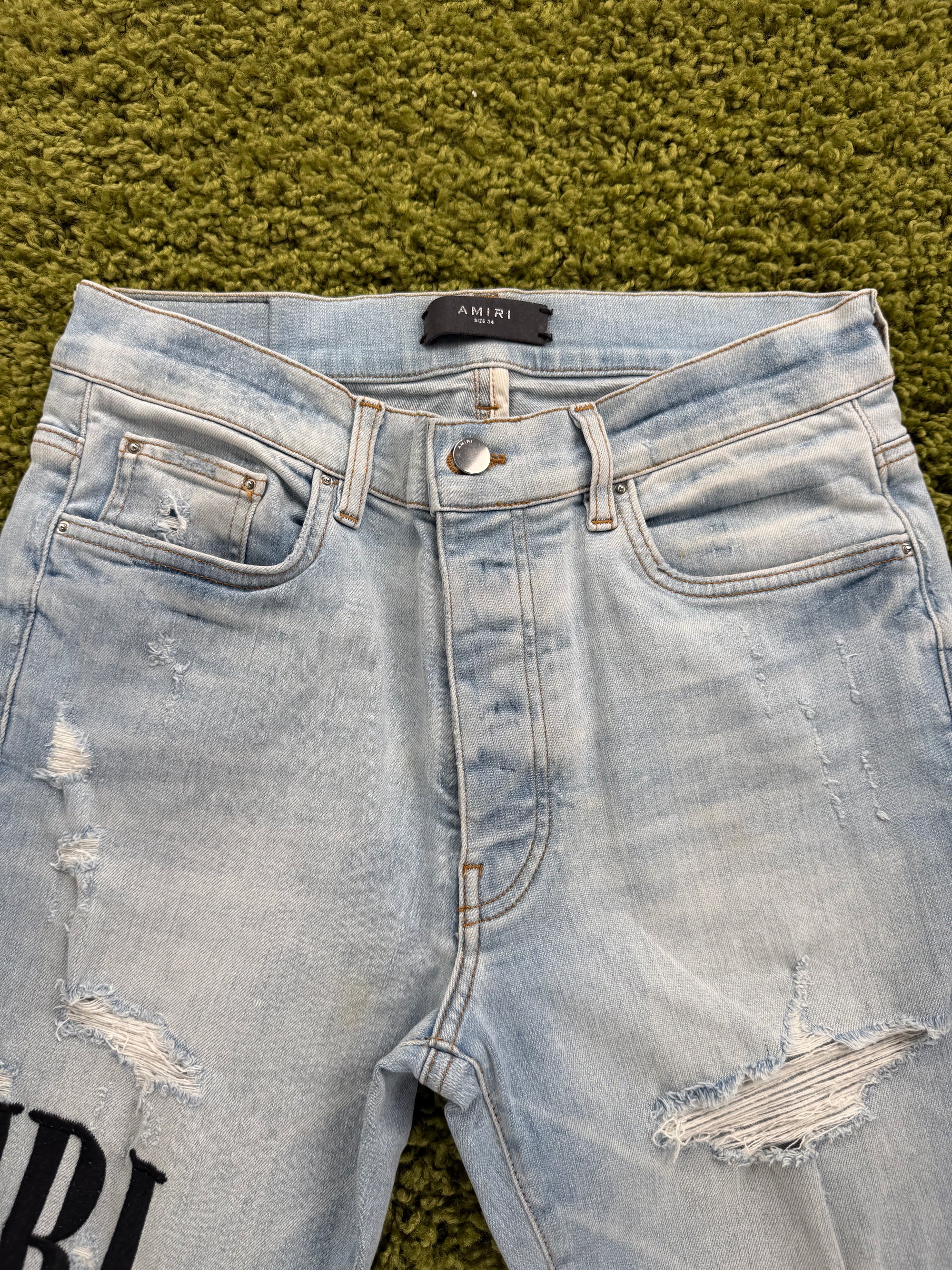 Jeans Amiri In denim 34