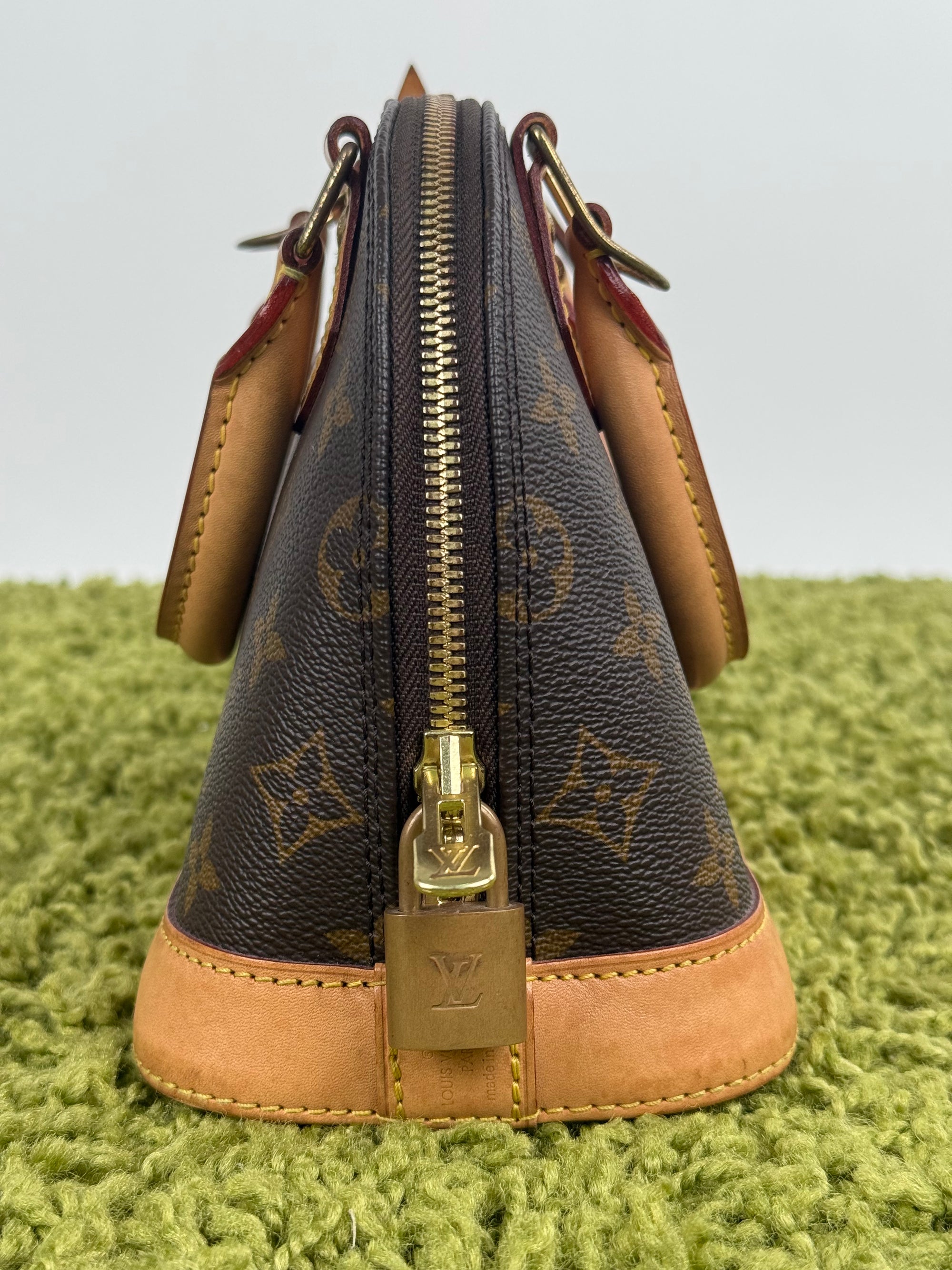 Borsa Alma BB Louis Vuitton Marrone
