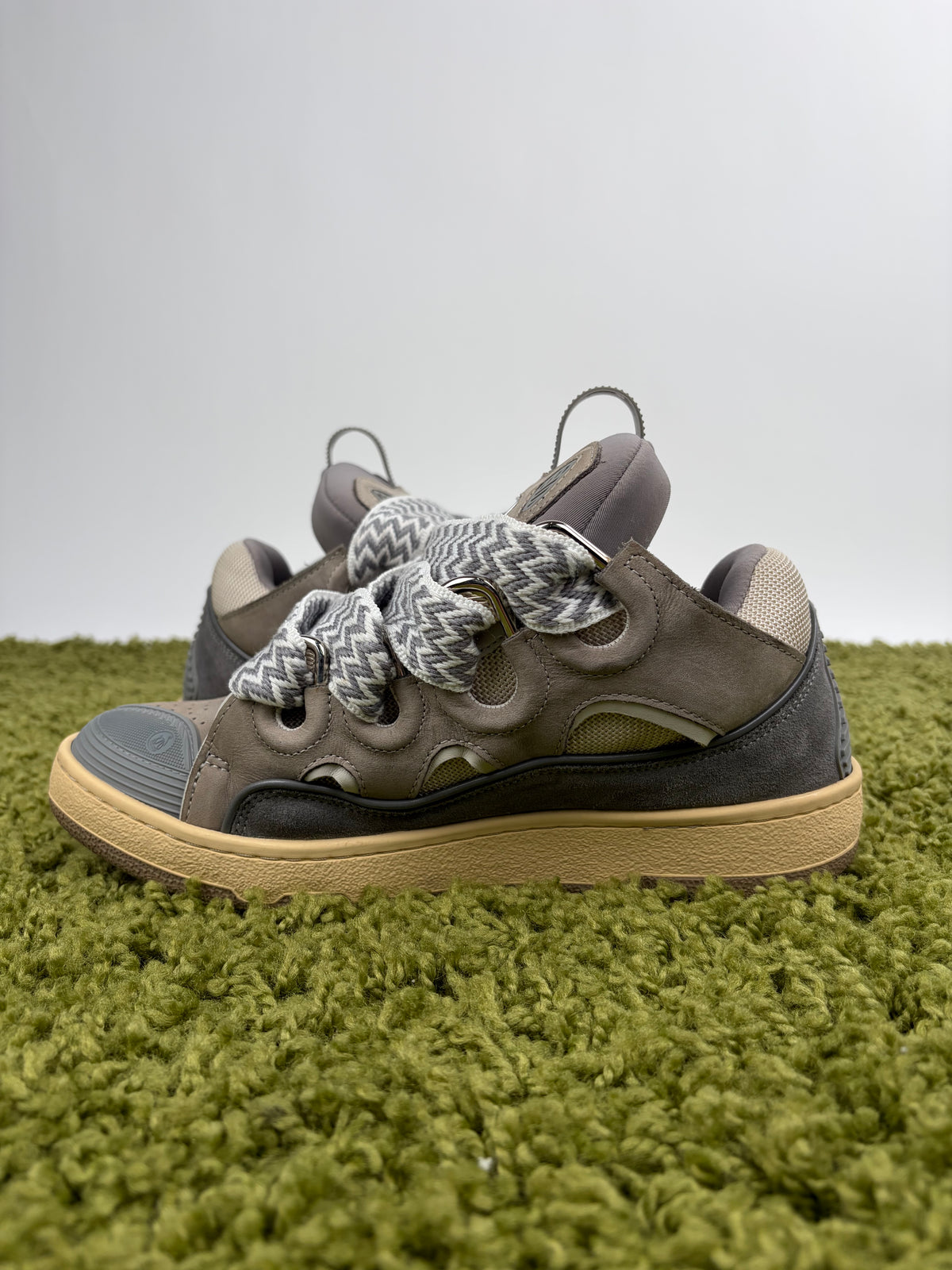 Lanvin Curb Sneaker Grigia 40