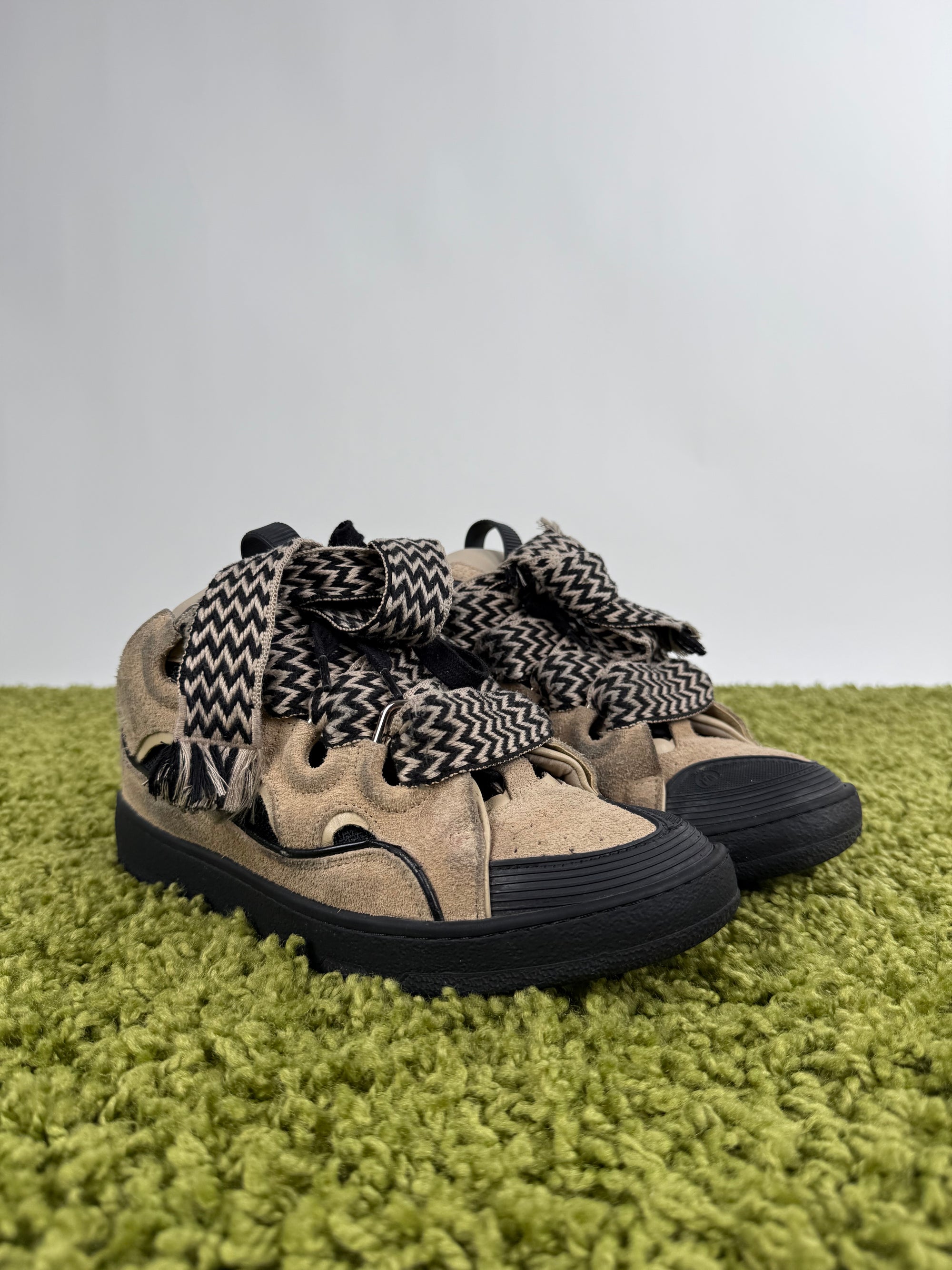 Lanvin Curb Sneaker Beige 40