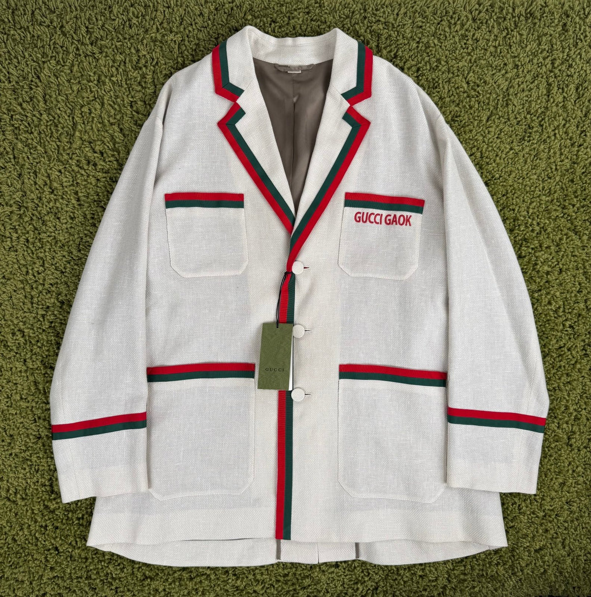 Giacca Gucci Gaok in Lino L - Second Hand Di Fiore
