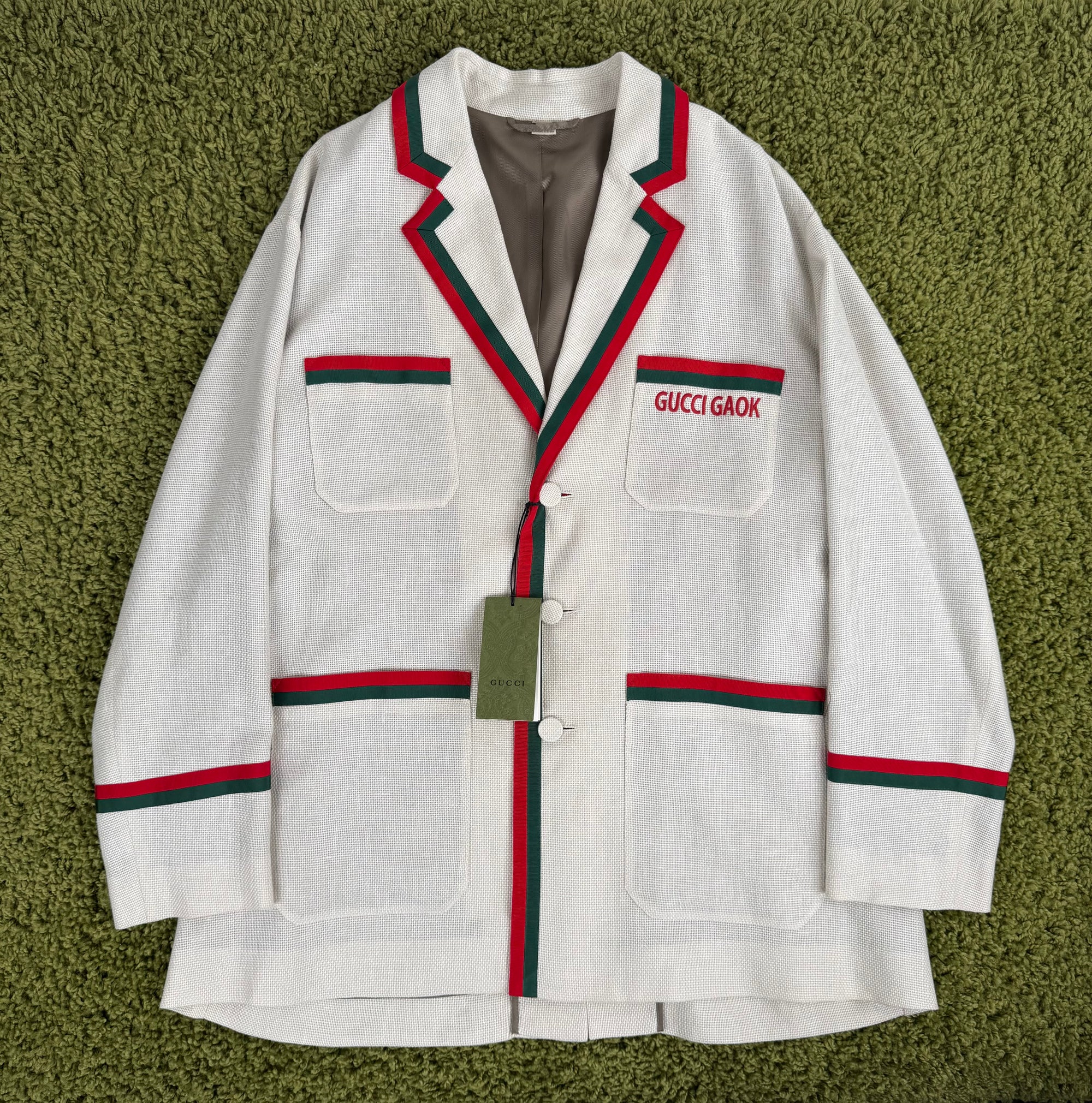 Giacca Gucci Gaok in Lino L