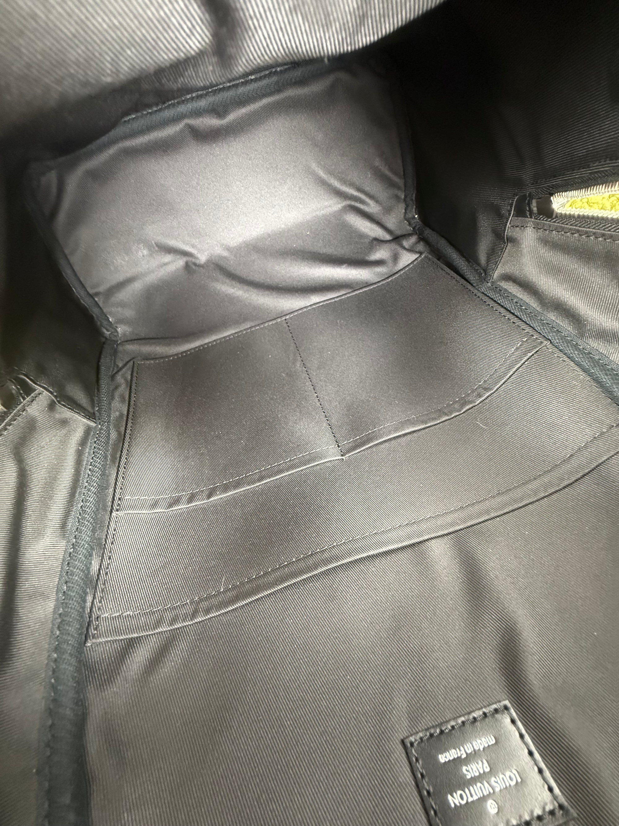 Zaino Josh Damier Louis Vuitton Nero