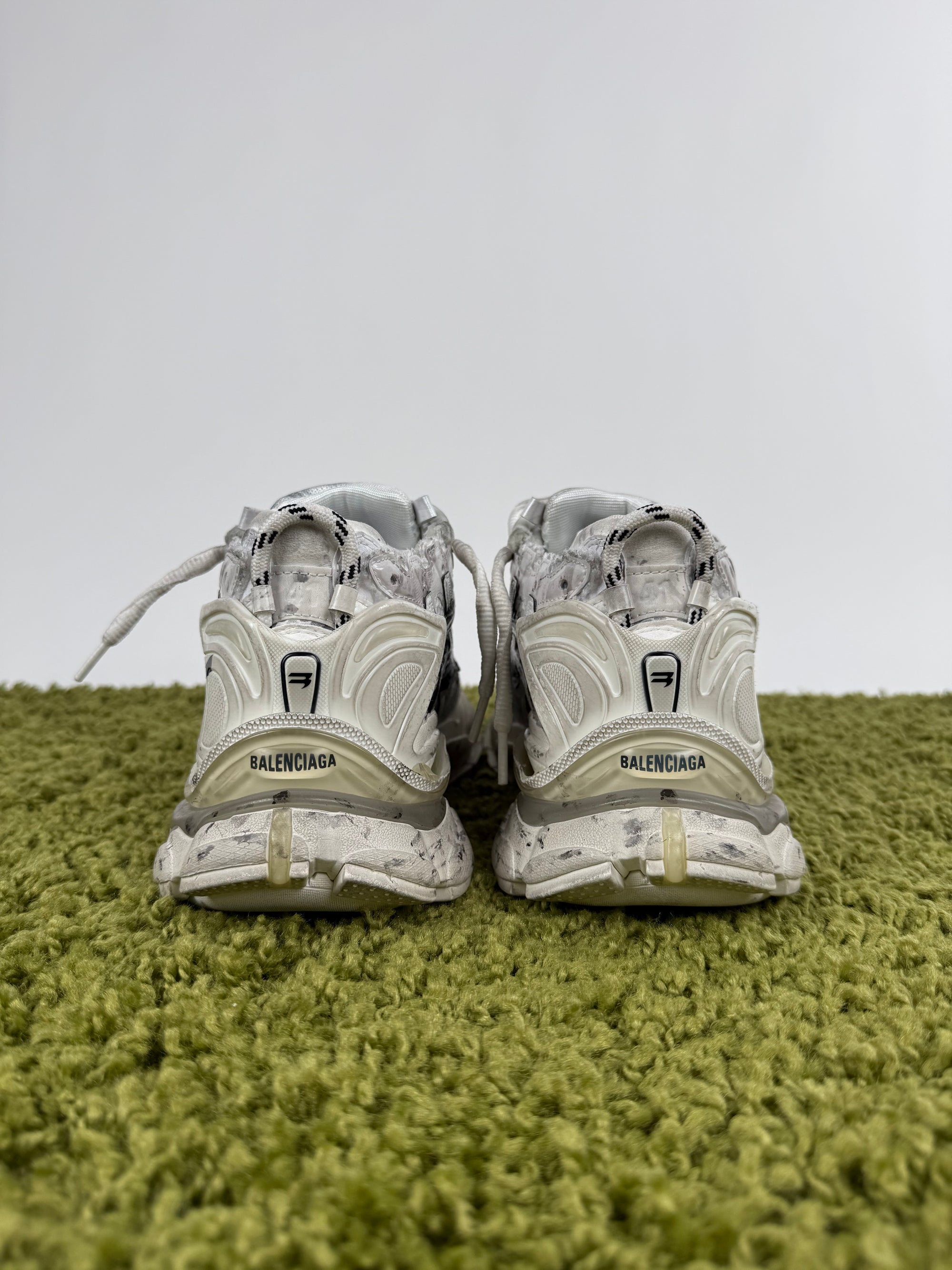 Balenciaga Runner Graffiti Grigie 41