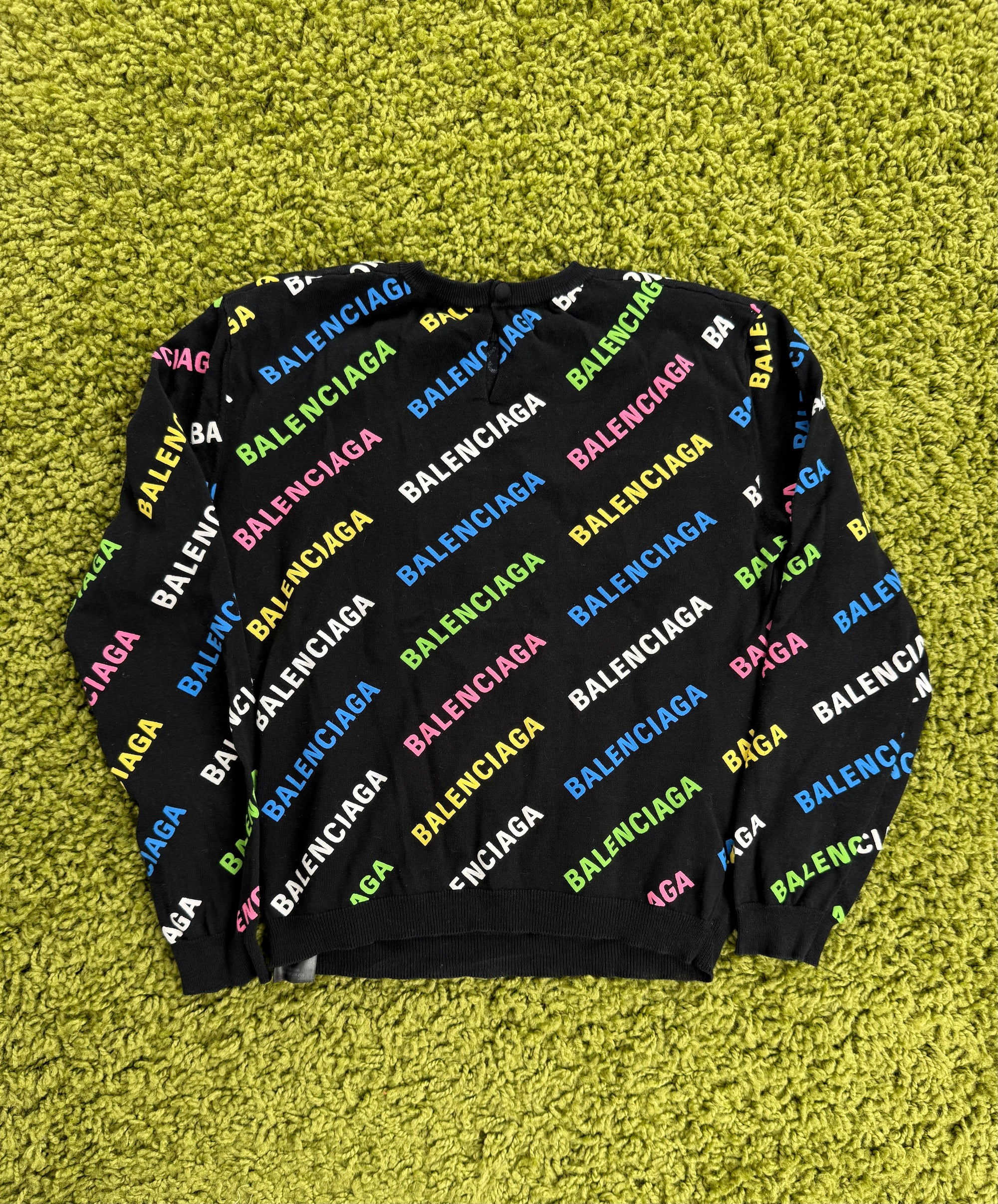 Longsleeve Balenciaga Nera Multicolor S