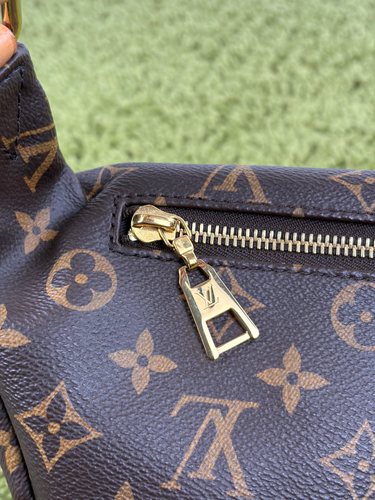 Marsupio bumbag monogram Louis Vuitton Marrone