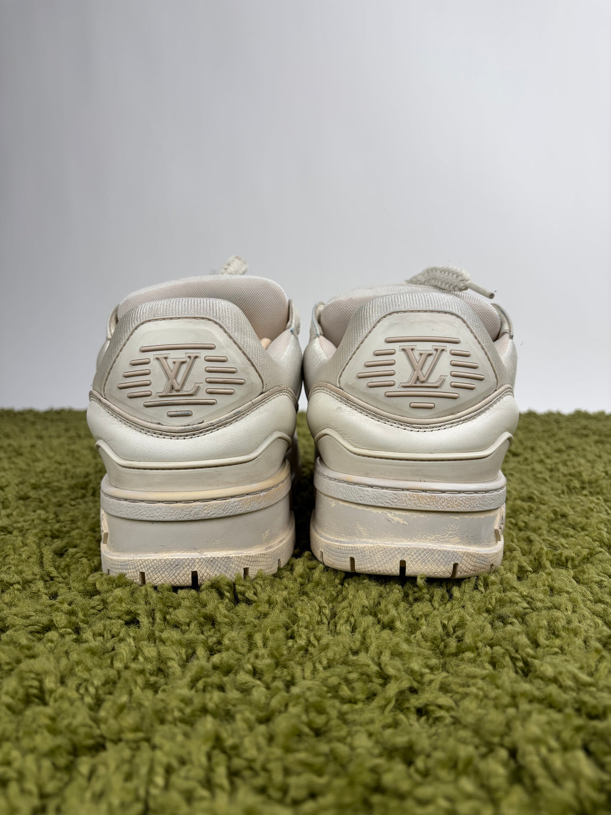 Louis Vuitton Trainer Maxi Bianco 8.5