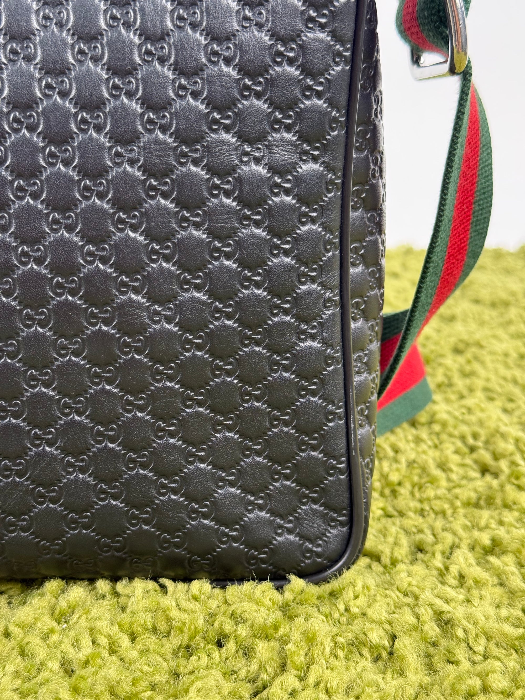 Borsa Emblem Gucci Nera