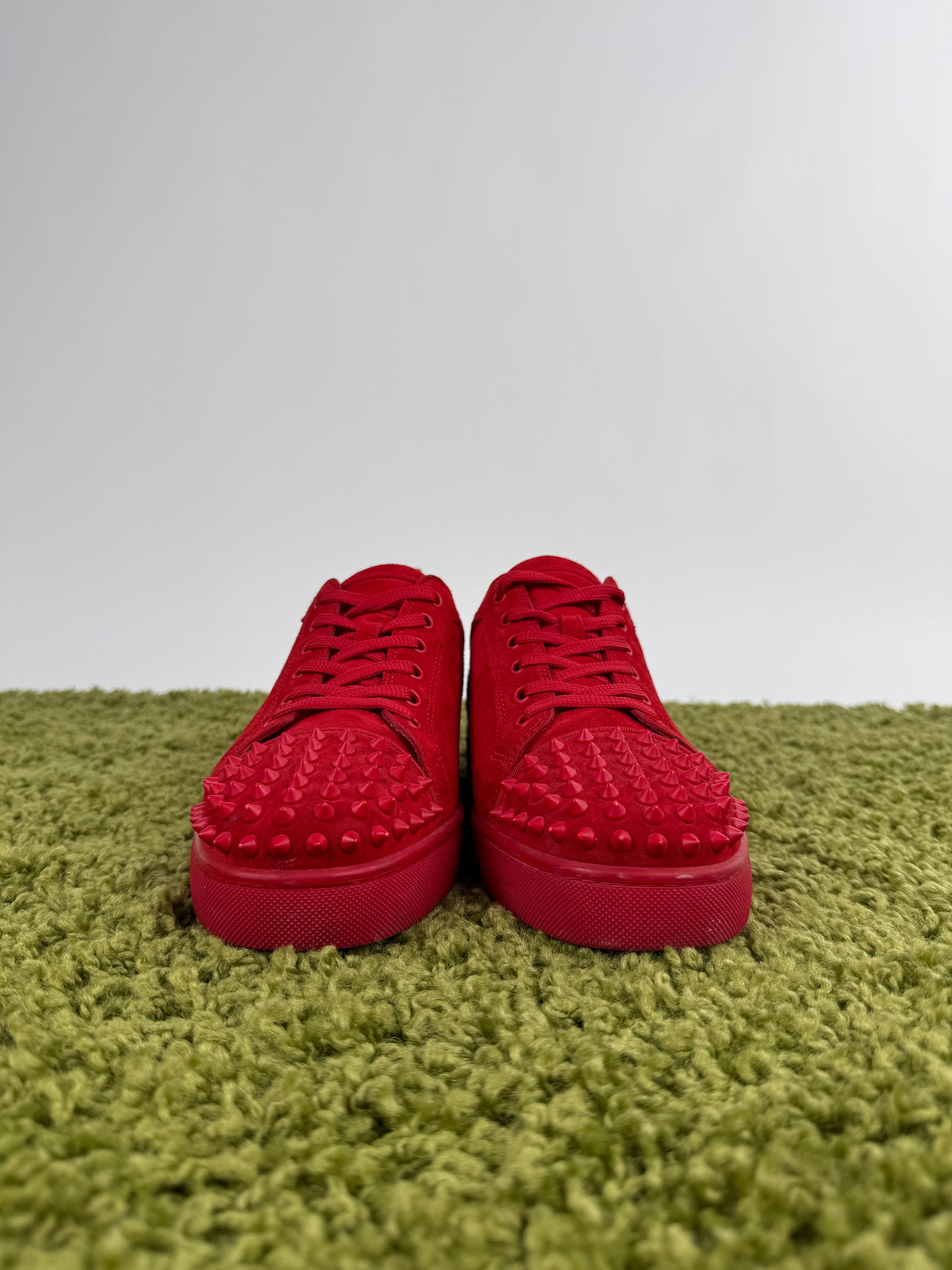 Christian Louboutin Spikes Rosse 43.5